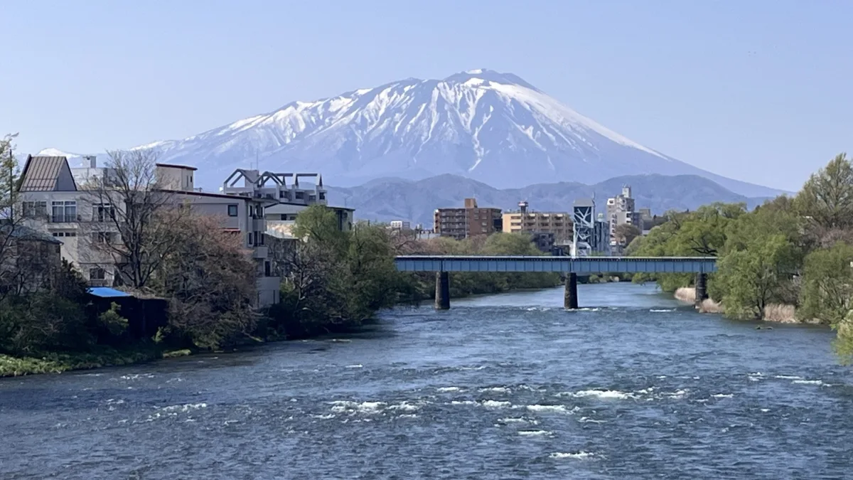 盛岡に初。いい旅だったな。