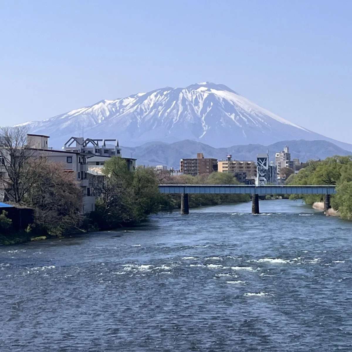 盛岡に初。いい旅だったな。